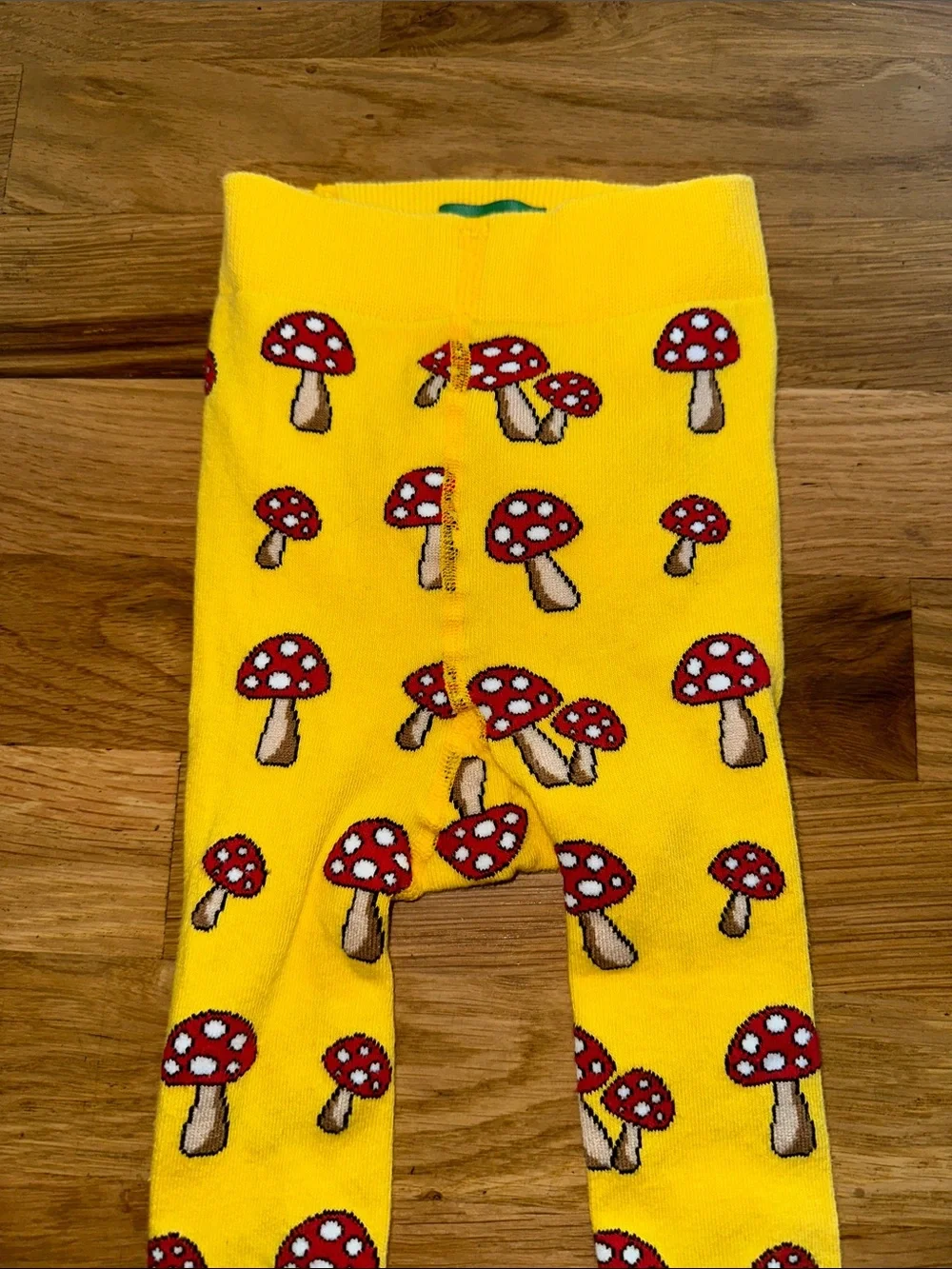 Slugs & Snails Infant Mushroom 🍄 Pattern Tights sz 12-18mos